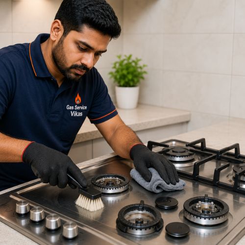 Gas Stove Cleaning & Maintenance